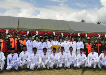 Peringatan HUT RI ke 77 Distrik Skanto Berlangsung Hikmat