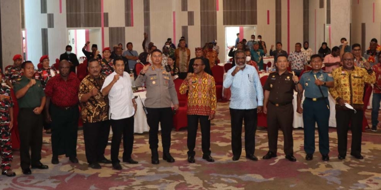 Bahas Kamtibmas Kota Jayapura, Forkopimda adakan Pertemuan