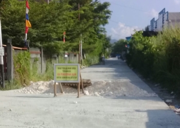 Akses Jalan Dicor, PDAM : Terima Kasih PUPR Kota Jayapura