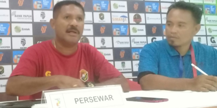 Persipal Tahan Imbang 1-1, Pelatih Persewar Waropen Bersyukur kepada Tuhan