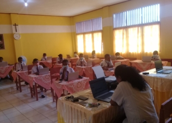 Ujian ANBK SD YPK II Dok VIII Kota Jayapura Berjalan Aman dan Lancar