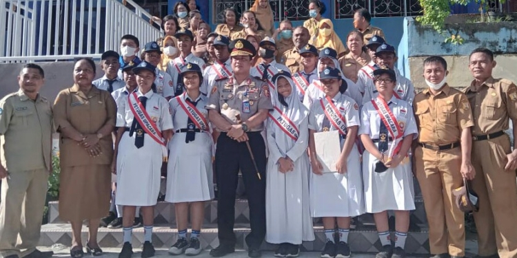 Guru dan Siswa SMPN 2 Jayapura Komitmen Tolak Keras Narkoba Masuk Sekolah