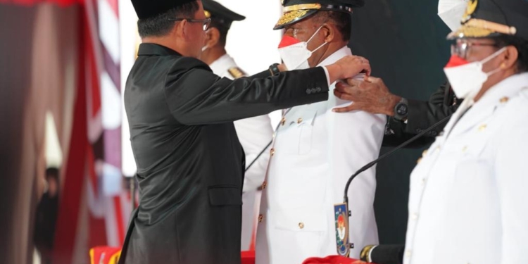BREAKING NEWS : Hari Ini Mendagri Lantik Tiga Penjabat Gubernur DOB, Mantan Kajati Papua Pimpin Provinsi Papua Pegunungan