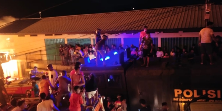 Si Jago Merah Kembali “Ngamuk” di Tanjung Ria Dok IX Jayapura