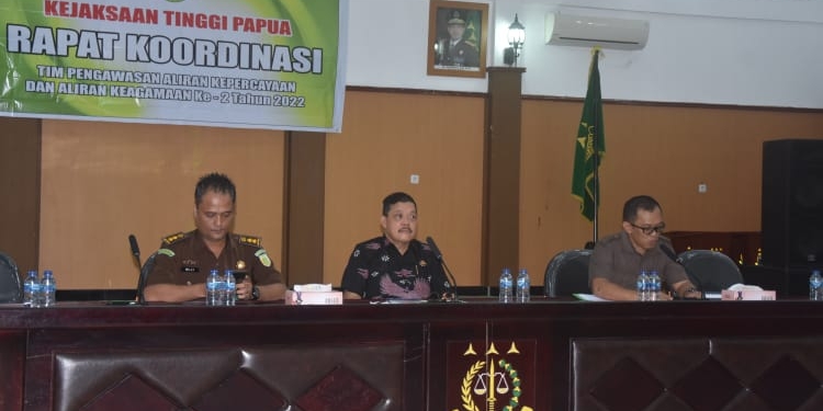 Rakor Pakem ke-2 Kejati Papua untuk Tangkal Aliran Keperyaan Sesat