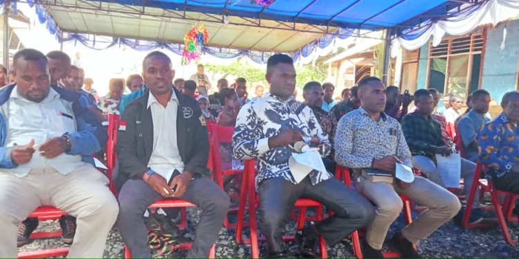 Ini Pesan Anggota DPRD Pegubin Perayaan Natal Mahaisswa dan Masyarakat
