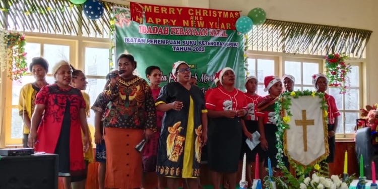 Sambut Sang Jurusan Selamat Dunia, Pdt. Patius Tabuni : Perempuan harus  Maju Bersama Tuhan  