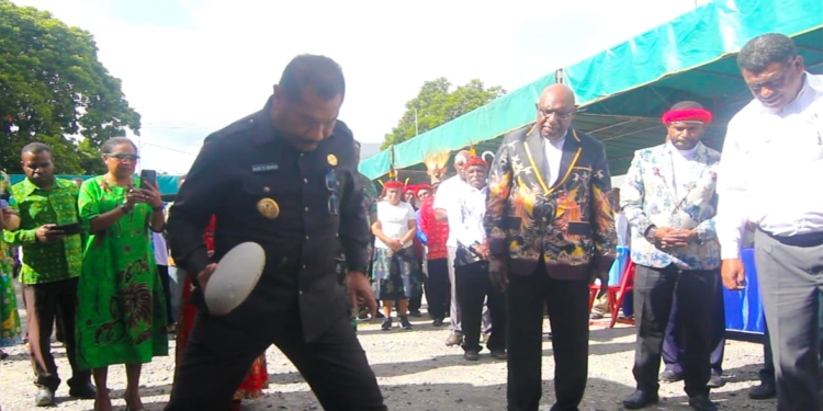 Diawali Peletakan Batu Pertama, Kantor Klasis GKI Baliem Yalimo Baru Dibangun