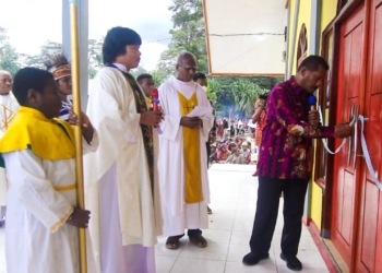 Resmikan Gereja Katolik St. Michael Pilimo, Ini Penjelasan Bupati Banua