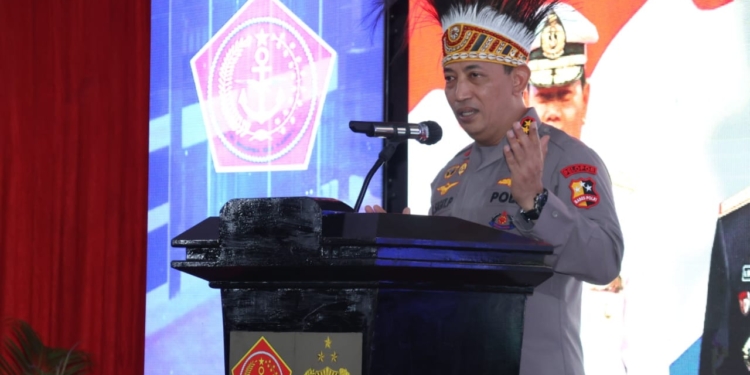 Dihadapkan Agenda Nasional Pemilu 2024, Kapolri : Perlu Perhatian Serius Gangguan Kamtibmas Disebabkan KKB