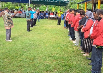 Awali Pekerjaan, PSI se-Papua Gelar Doa Syukur Bersama