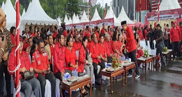 Pemekaran Papua, PDI Perjuangan Lantik DPD Empat Provinsi