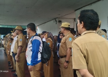 Pejabat Bupati Jayapura Ajak ASN Bergandengan Tangan Layani Masyarakat
