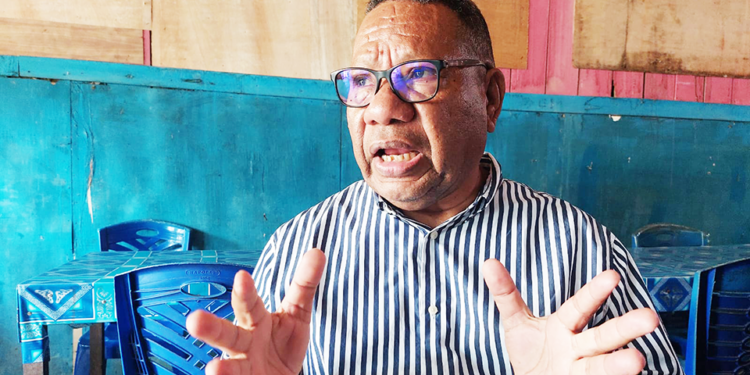 LSM Papua Papua Bangkit Hengky Joku (Foto Hans Palen/Nokenlive.com)