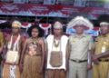 Budaya adat perkawinan masyarakat Biak ditampilkan pada kegiatan festival budaya Biak.