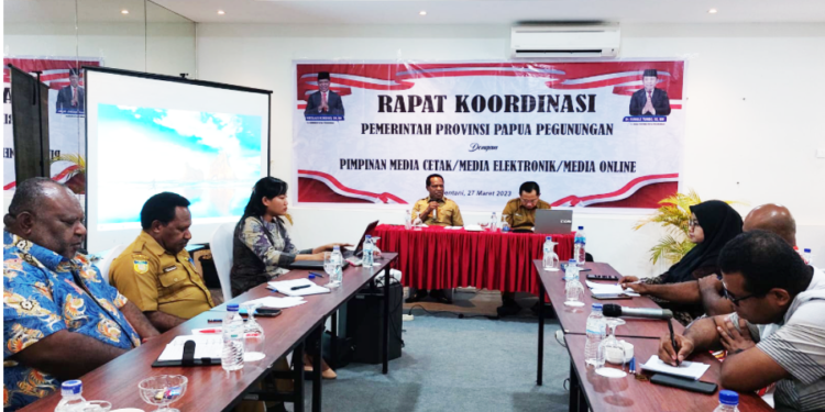 Transparansi Percepat Pembangunan, Pemprov Pegunungan Gandeng Media