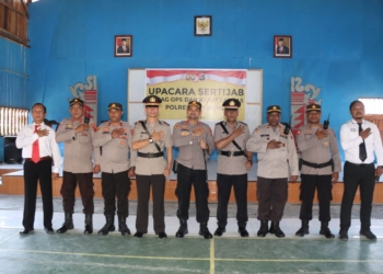 Kapolres Yahukimo Pimpin Sertijab Kabag Ops Dan Kasat Lantas