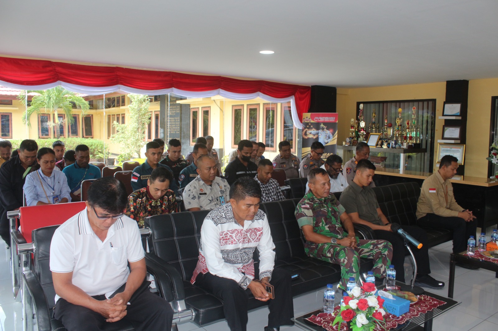 Melalui Jumat Curhat, Kapolres AKBP Damianus Jalin Silaturahmi dengan Insan Pers 