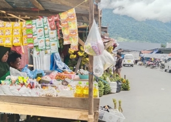 Setelah Kebakaran, Harga Bawang di Pasar Phara Sentani Turun