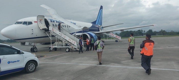 Polisi Selidiki Penembakan Pesawat Trigana Air di Bandara Dekai Yahukimo