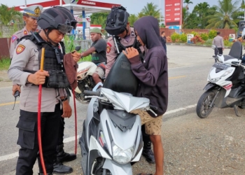 Akibat Curas dan Curanmor Meningkat, Polres Nabire Razia Besar-besaran