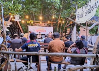 Jalin Kebersamaan, Insan Pers Buka Puasa Bersama di Rumah Bakau Entrop