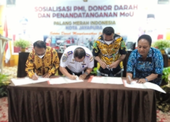 Wujud Kepedulian Sosial, PMI Kota Jayapura Gandeng Stakeholder Siapkan Stok Darah