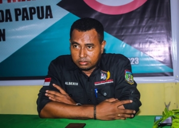 Pemuda Milenial Alberthy Buiney. A.Md, Menahkodai Papua Muda Inspiratif Kabupaten Waropen