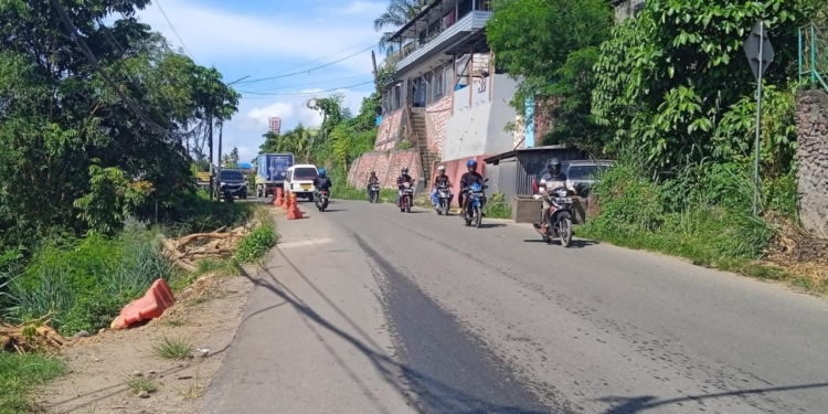 Ruas Jalan Hamadi –Entrop Longsor, Pemkot Harap Dukungan PUPR Provinsi Papua