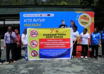 Yasin Jayapura – FKM Uncen Deklarasi Generasi Muda Tanpa Rokok