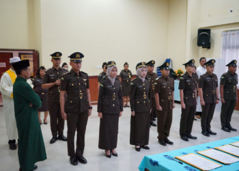 Kajari Jayapura Lantik 12 CPNS  Formasi Tahun 2022