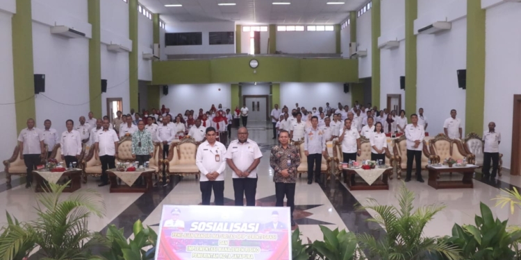Pemkot  Gelar Sosialisasi SPIP dan Manajemen Resiko Terintegrasi Tahun 2023