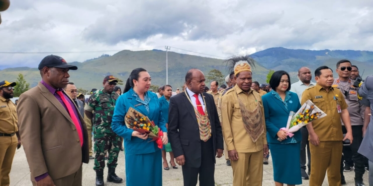 Pj Gubernur Papua Pegunungan Kunker Ke Kabupaten Lanny Jaya