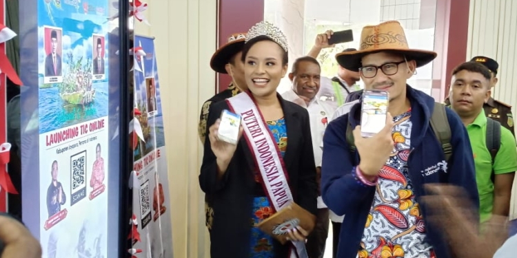Sandiaga Uno Launching TIC Pertama di Indonesia  Milik Kabupaten Jayapura