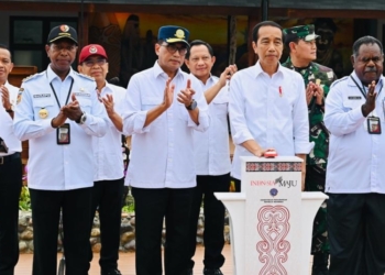 Presiden Resmikan Pengembangan Bandara Ewer di Asmat