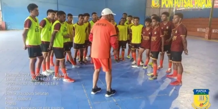 Pelatih Futsal PON Papua, Harap Kualifikasi Pra PON Aceh – Sumut Dilaksanakan di Papua