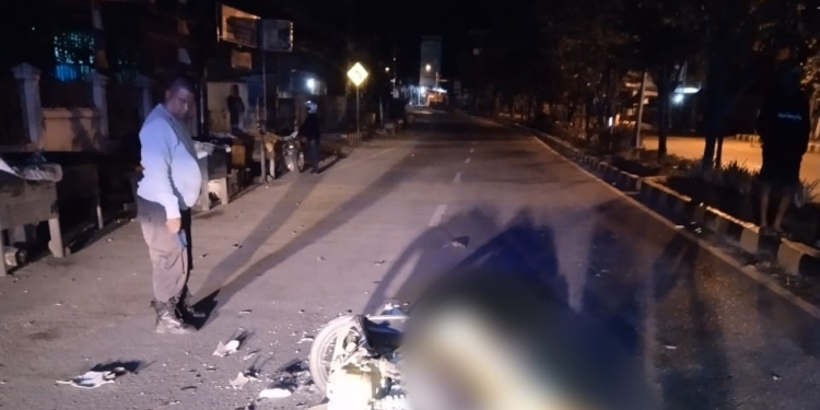 Tabrak Truck Sampah di Waena, Seorang Pria Meregang Nyawa