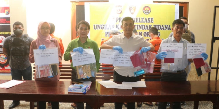 Polda Papua Ungkap Pengembangan 5 Tersangka Kasus TPPO di Kota Jayapura