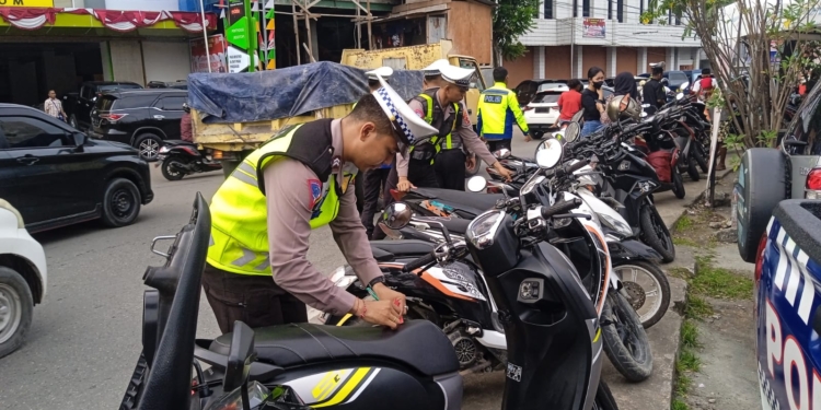 Polisi Gelar Swiping, Puluhan SPM Terjaring di Kota Jayapura