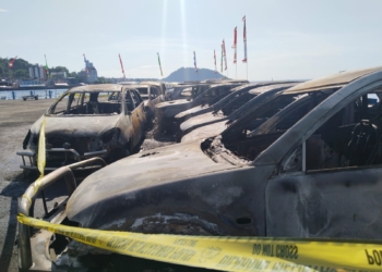 Polisi Selidiki Kebakaran 12 Mobil Dinas di Halaman Kantor DPRP