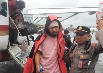 Lukman Korban Penembakan KKB di Ilaga Dievakuasi ke Timika