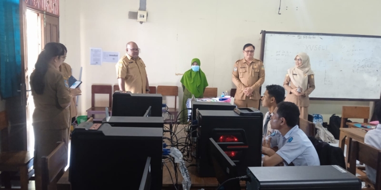 Hari Kedua, Pelaksanaan ANBK Berjalan Lancar, Meski Terganggu Jaringan Server Pusat