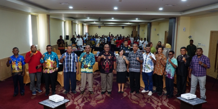DPMK Terus Tata Penyelengaraan Administrasi 14 Kampung di Kota Jayapura