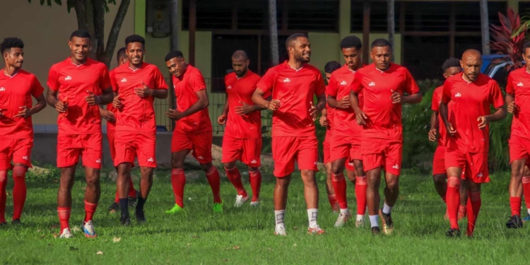 Fokus Latihan Fisik, Persipura Siap Tantang Kalteng Putra di Laga Perdana Liga 2