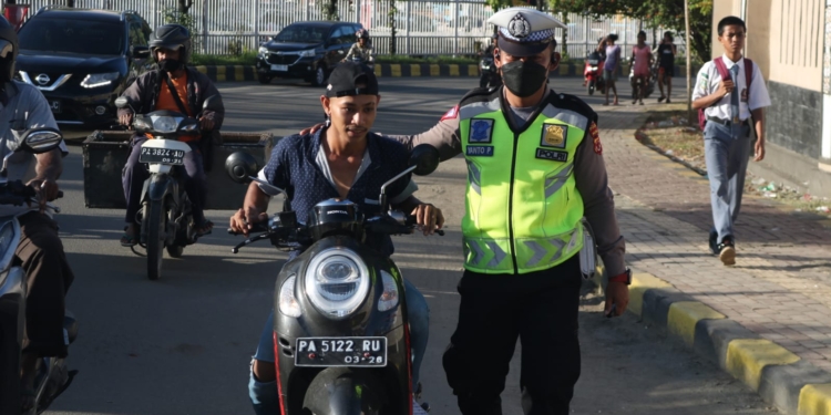 Ditlantas Polda Papua : 8.178 Pelanggaran Terjadi Pada Operasi Zebra  2023