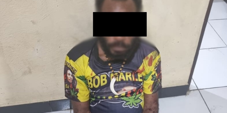Satu Anggota KKB Kelompok Egianus Kogoya  Ditangkap di Nabire