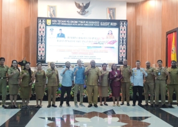 BPKAD Kota Jayapura Sosialisasi Perwal Standar Harga Satuan Tahun 2024