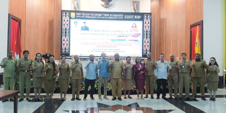 BPKAD Kota Jayapura Sosialisasi Perwal Standar Harga Satuan Tahun 2024