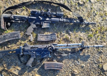 TNI – Polri Berhasil Lumpuhkan 4 KKB, Sita 2 Senpi di Pegunungan Bintang