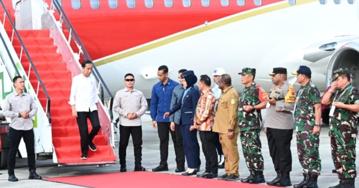Tiba di Biak , Ini Agenda Kunjungan Presiden Jokowidodo